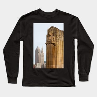 Guardian Of Traffic In Cleveland Long Sleeve T-Shirt